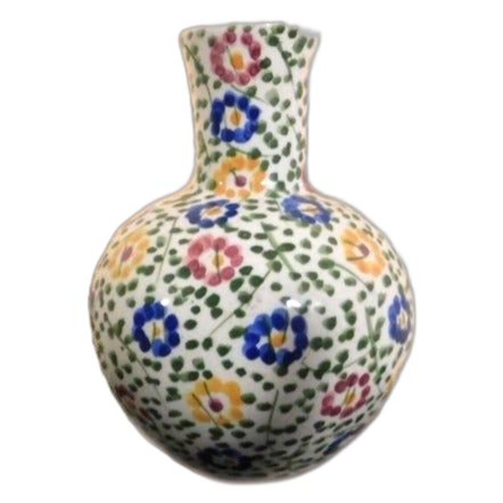Vintage Handpainted Ceramic Flower Vase